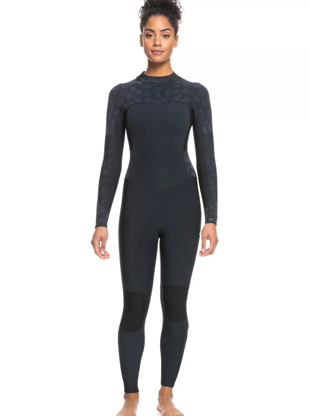 Swell Series | WOMEN ROXY 5/4/3mm Swell Series Back Zip Wetsuit Black