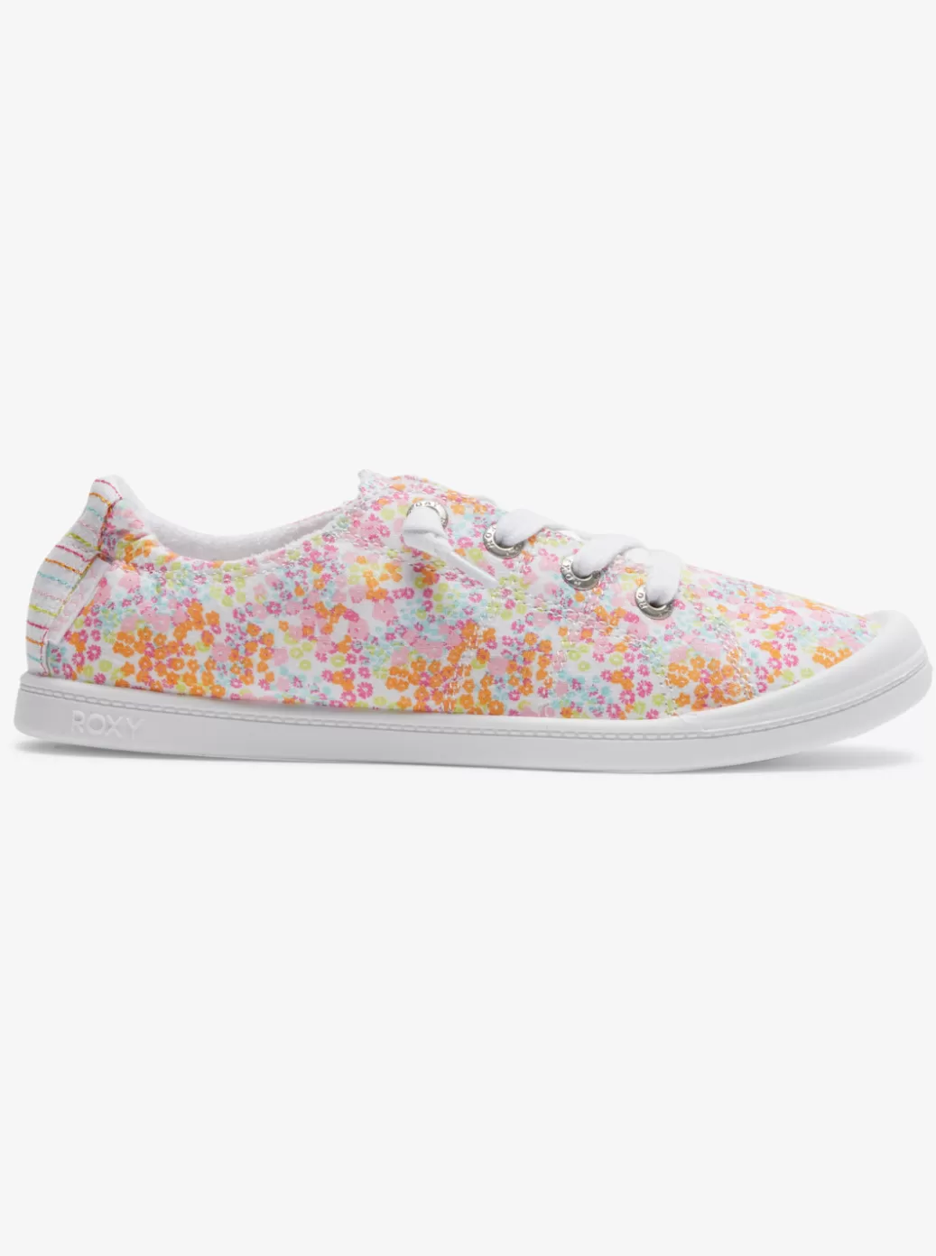 Sneakers | WOMEN ROXY Bayshore Shoes White/crazy Pink/orange