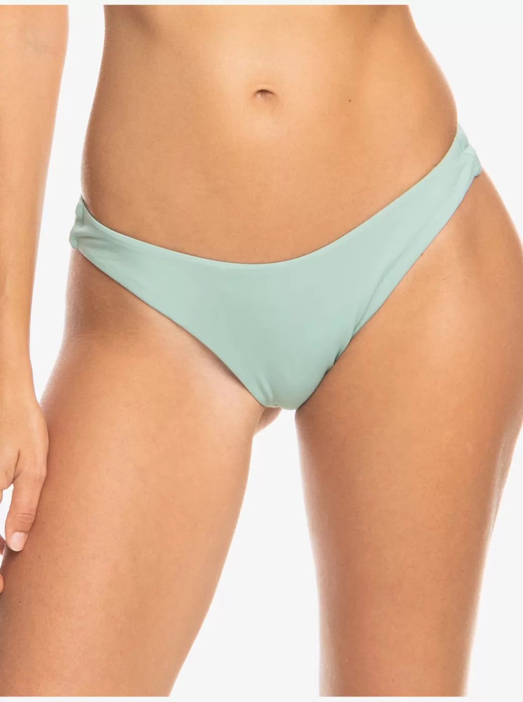 Bikini Bottoms | Bikinis | WOMEN ROXY Beach Classics High Leg Bikini Bottoms Blue Surf