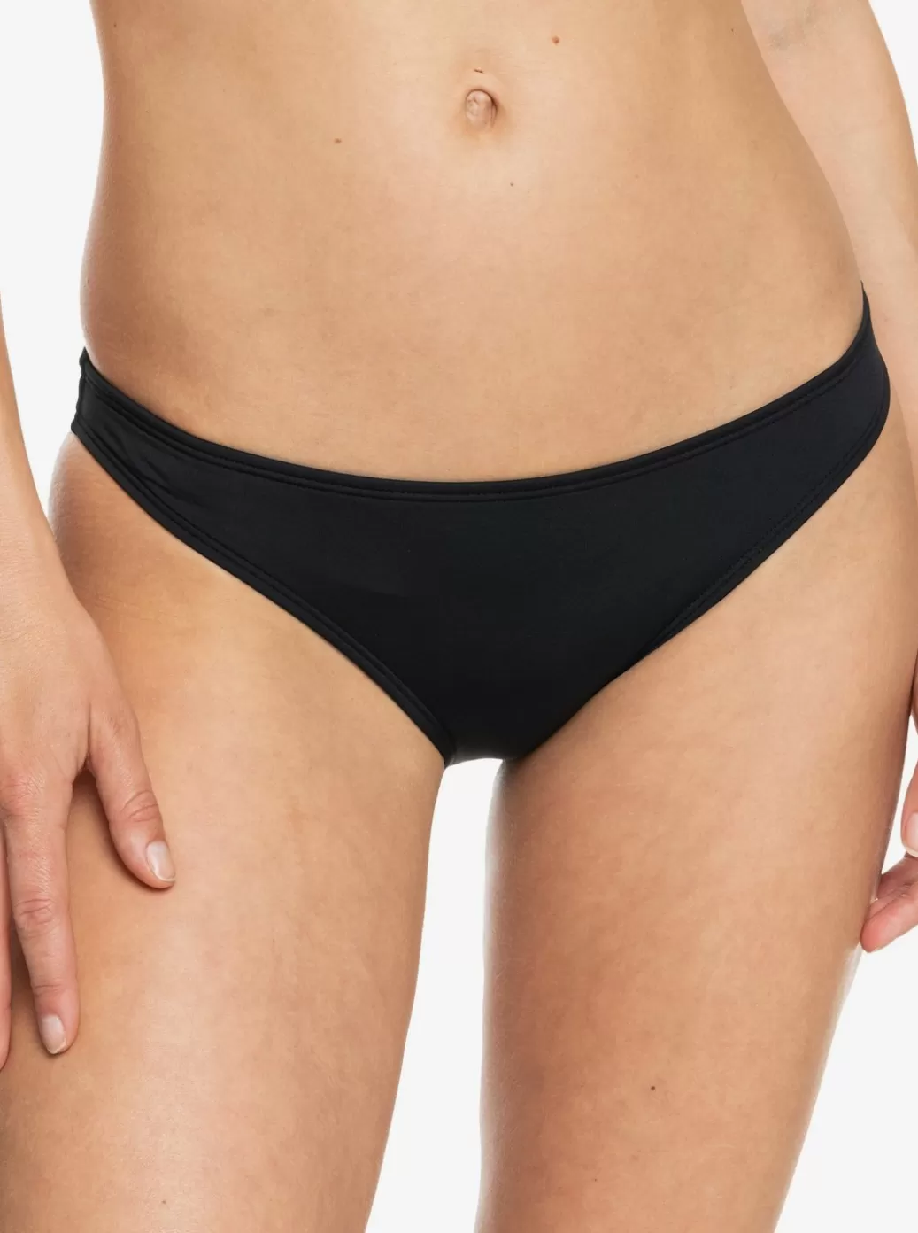Bikini Bottoms | Bikinis | WOMEN ROXY Beach Classics Moderate Bikini Bottoms Anthracite