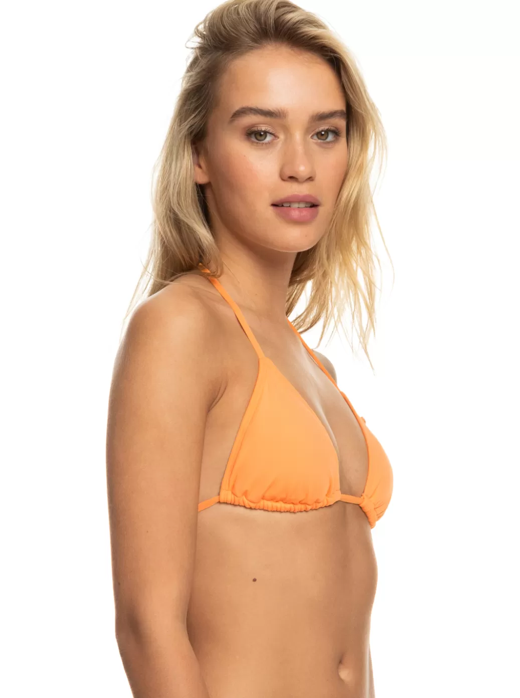 Bikini Tops | Bikinis | WOMEN ROXY Beach Classics Tiki Triangle Bikini Top Mock Orange