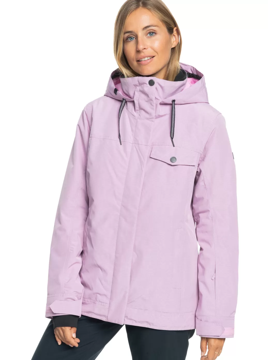 Snow Jackets | WOMEN ROXY Billie Technical Snow Jacket Pink Frosting