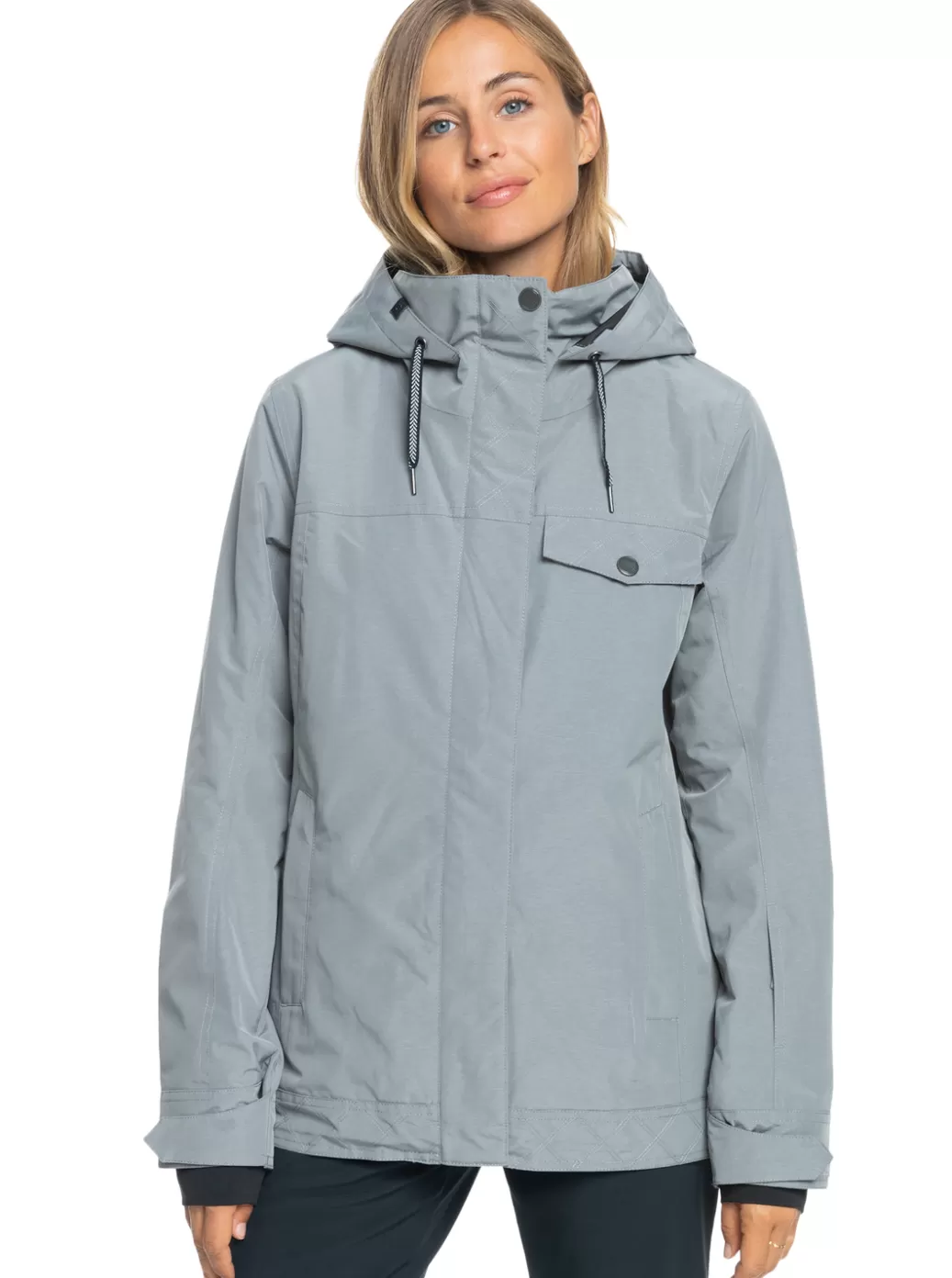 Snow Jackets | WOMEN ROXY Billie Technical Snow Jacket Heather Grey