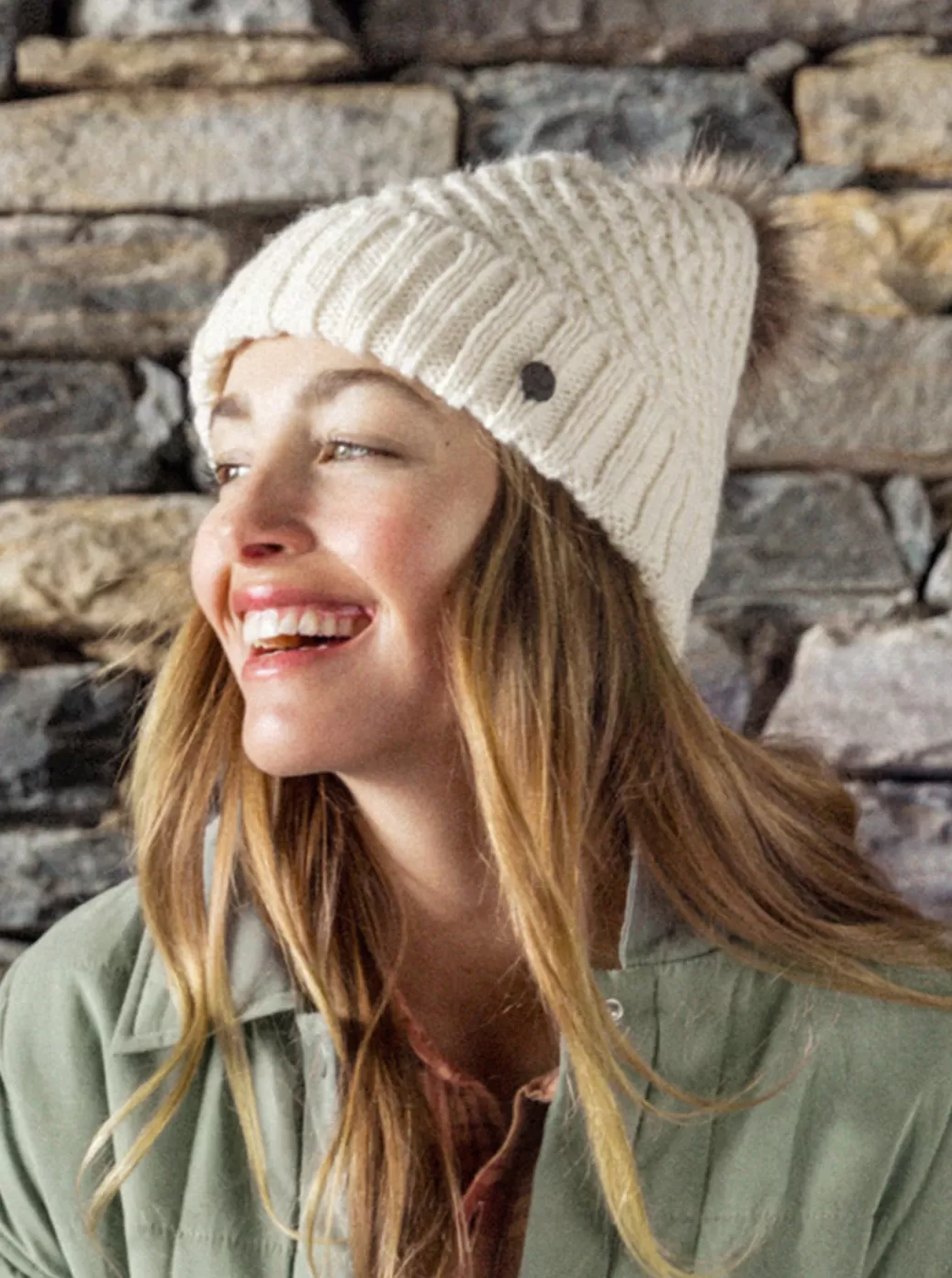 Snow Accessories | WOMEN ROXY Blizzard Beanie Egret