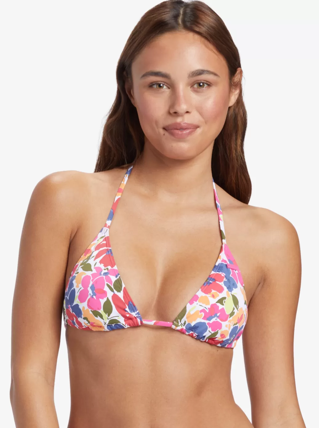 Bikini Tops | Bikinis | WOMEN ROXY Bloomin Babe Tiki Tri Bikini Top Bloomin Babe - Swim