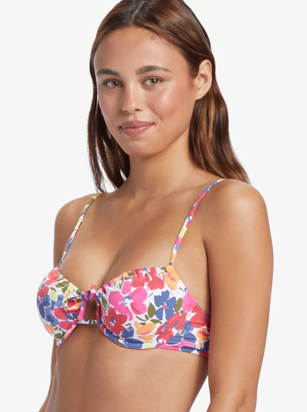 Bikini Tops | Bikinis | WOMEN ROXY Bloomin Babe Underwired Bralette Bikini Top Bloomin Babe - Swim