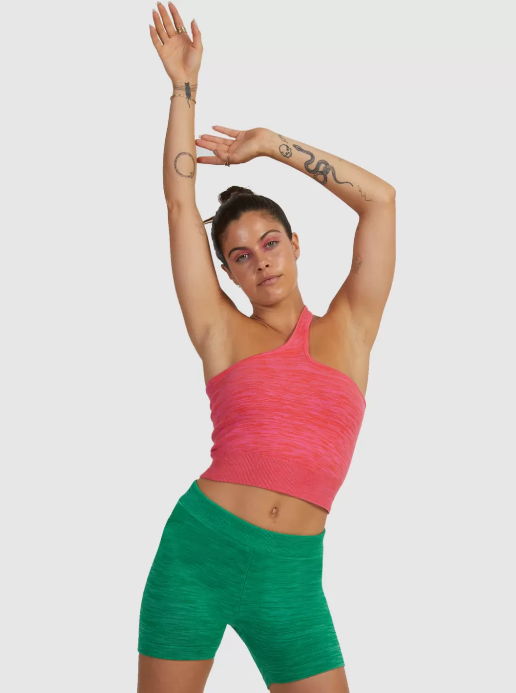 Tops | WOMEN ROXY Bold As Love Knitted Crop Top Setting Sun