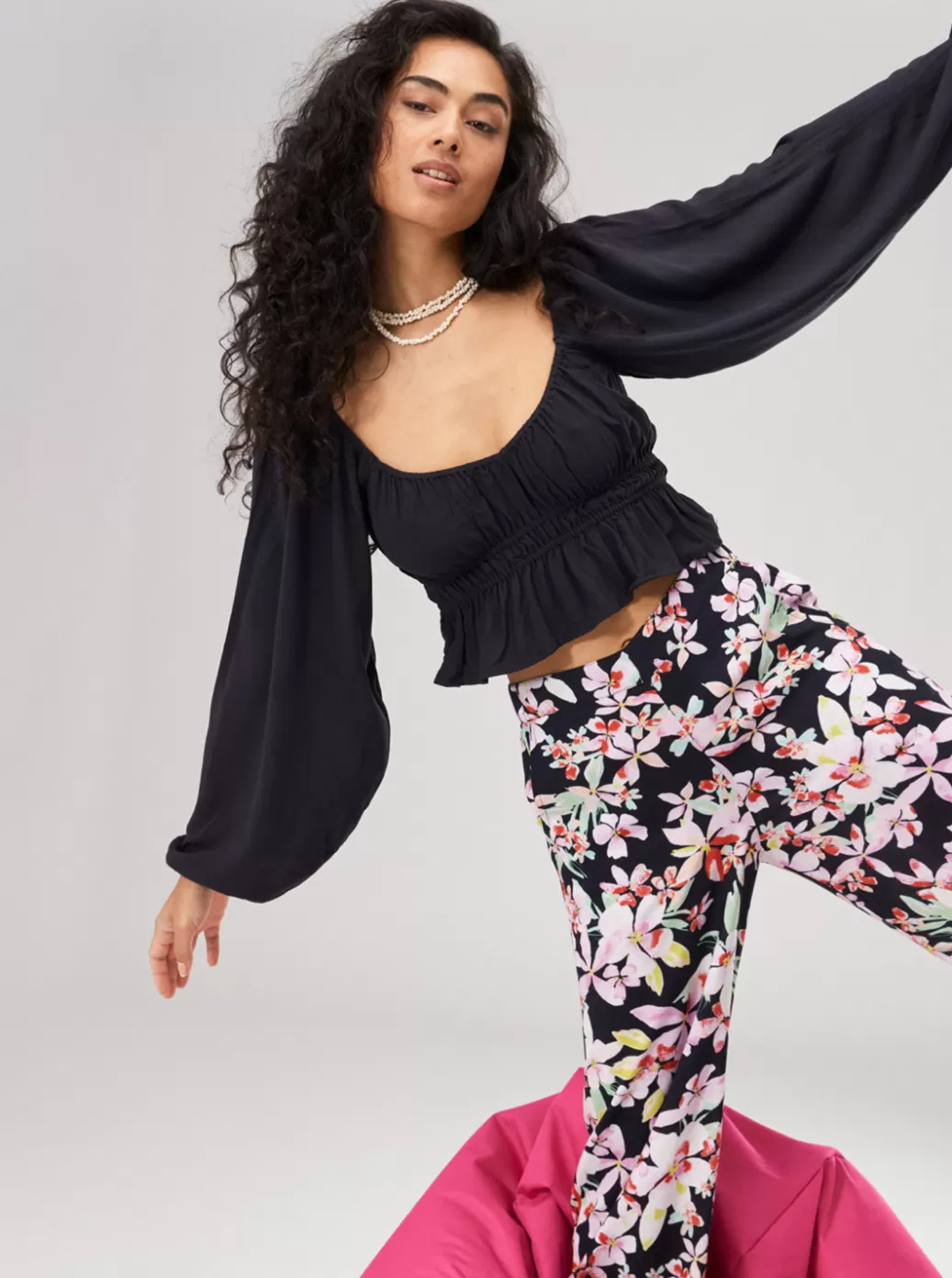 Tops | WOMEN ROXY Cool Winds Woven Top Woven Shirt Anthracite