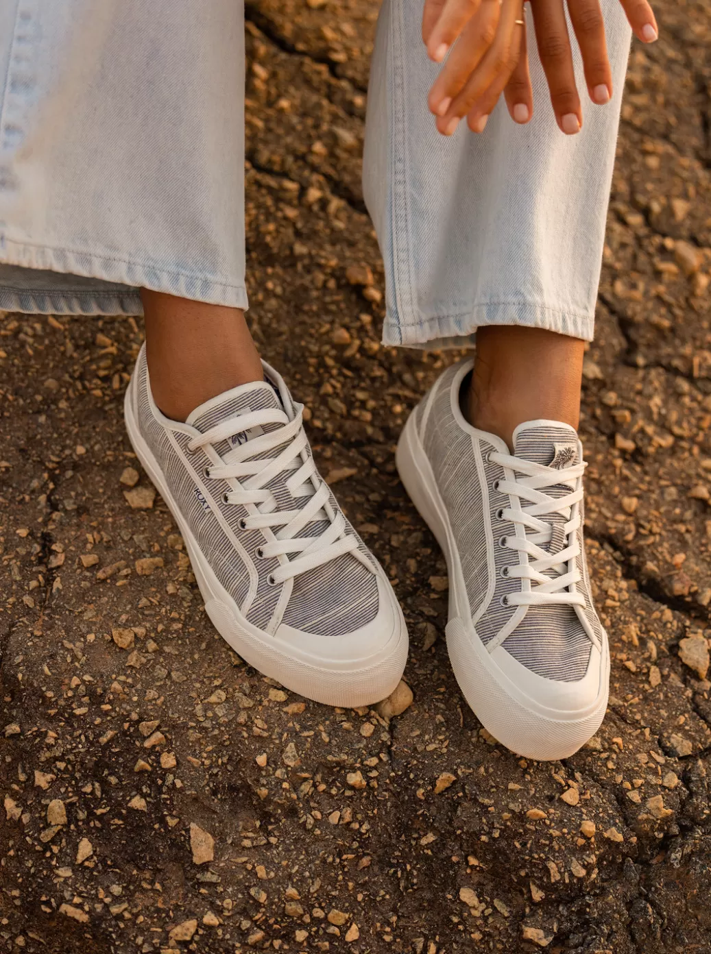 Sneakers | WOMEN ROXY Cruizer Platform Shoes Navy White