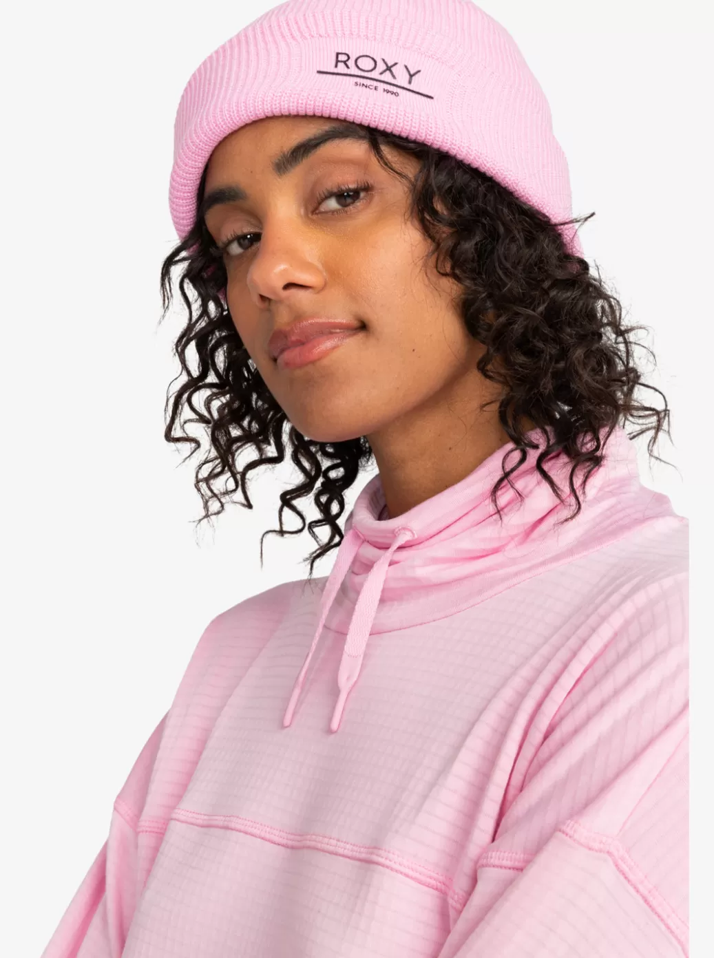 Snow Accessories | WOMEN ROXY Folker Beanie Pink Frosting