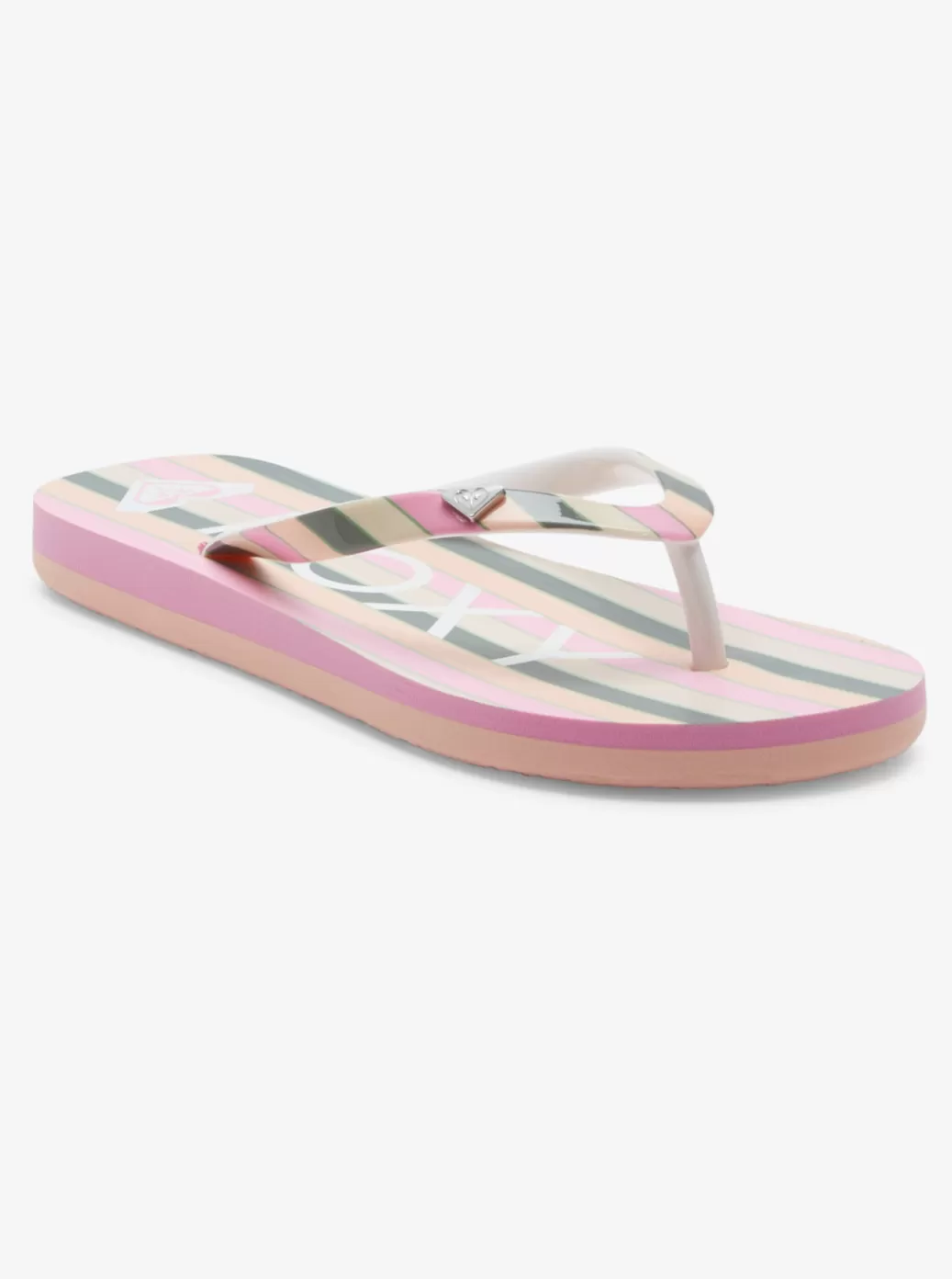 Shoes & Sandals | KIDS ROXY Girl's 4-16 Pebbles Sandals Green/pink