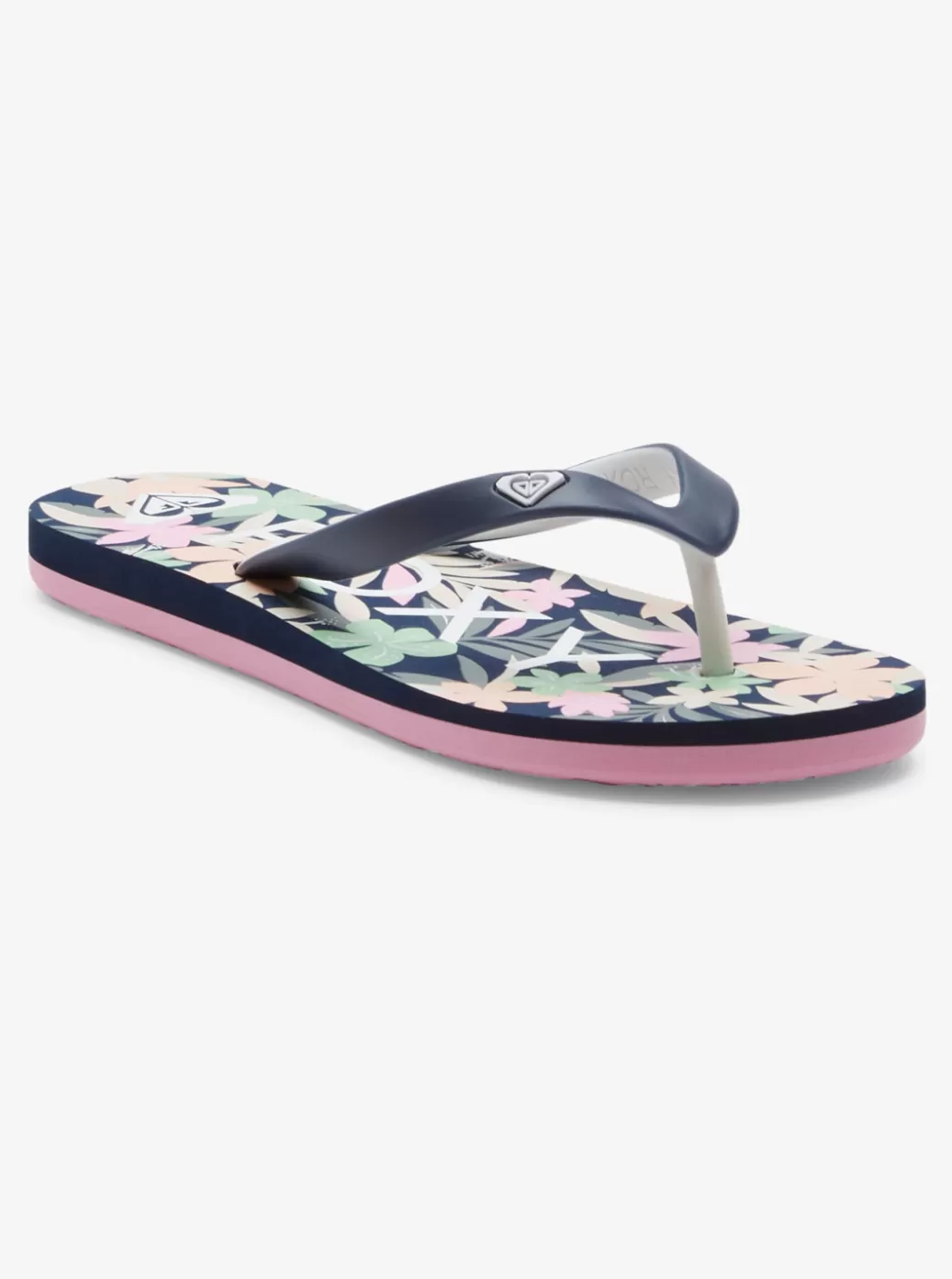 Shoes & Sandals | KIDS ROXY Girl's 4-16 Tahiti Flip-Flops Lt Navy/pink