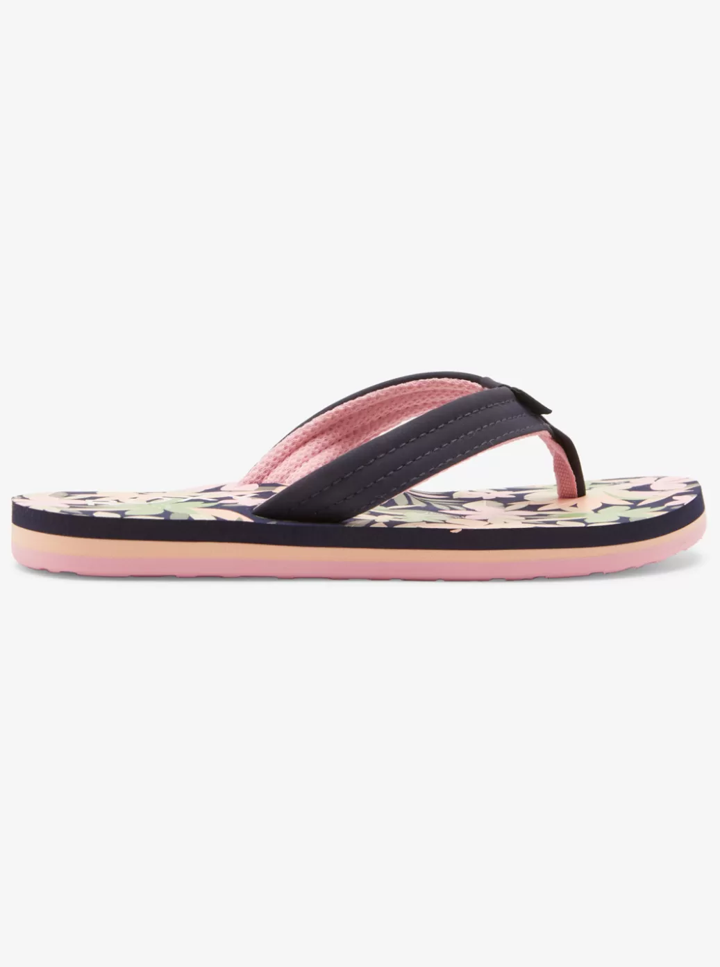 Shoes & Sandals | KIDS ROXY Girl's 4-16 Vista Loreto Flip-Flops Lt Navy/pink
