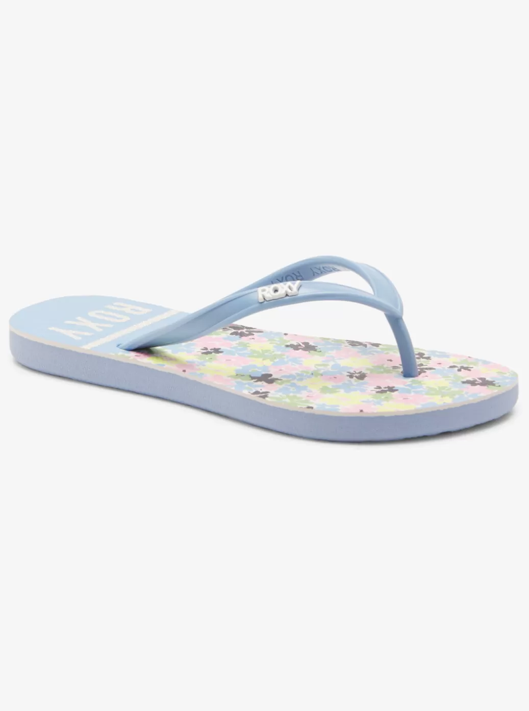 Shoes & Sandals | KIDS ROXY Girl's 4-16 Viva Stamp Sandals Blue/pink