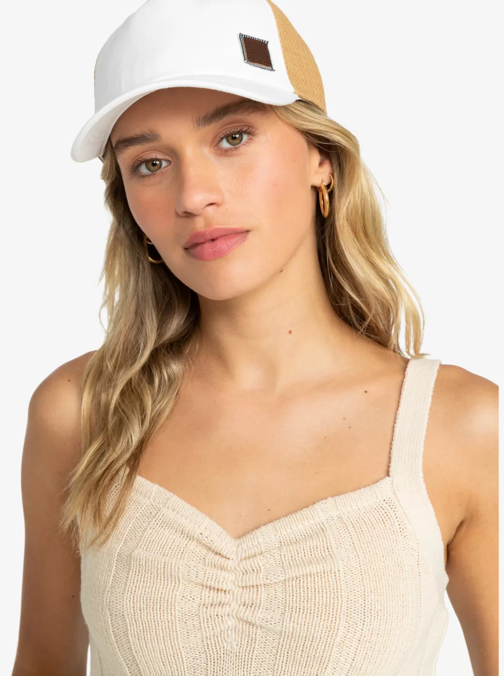 Hats | WOMEN ROXY Incognito Trucker Hat Marshmallow
