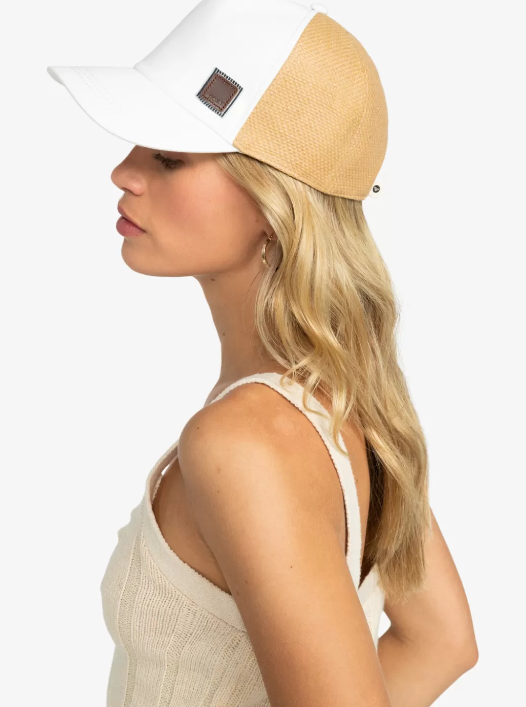 Hats | WOMEN ROXY Incognito Trucker Hat Marshmallow