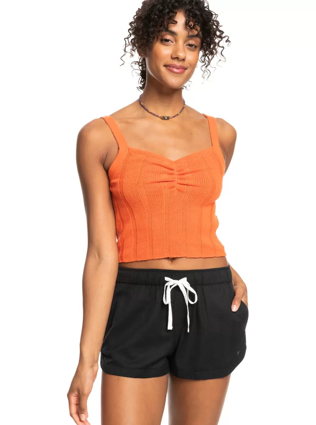 Tees & Tanks | Tops | WOMEN ROXY Island Beauty Knitted Tank Top Tigerlily