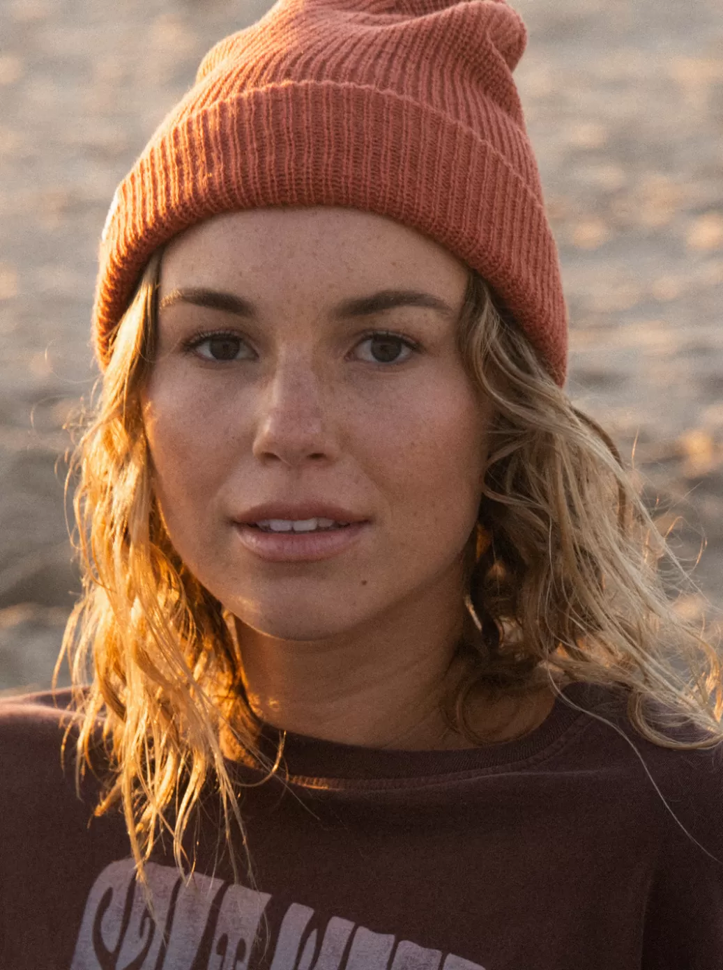 Snow Accessories | WOMEN ROXY Island Fox Beanie Cedar Wood