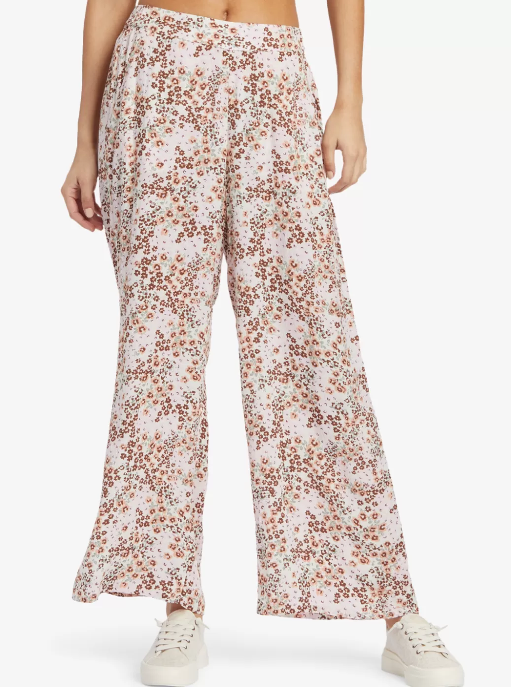 Pants & Jeans | WOMEN ROXY Midnight Avenue Pants Wild Fields Floral Warm Taupe