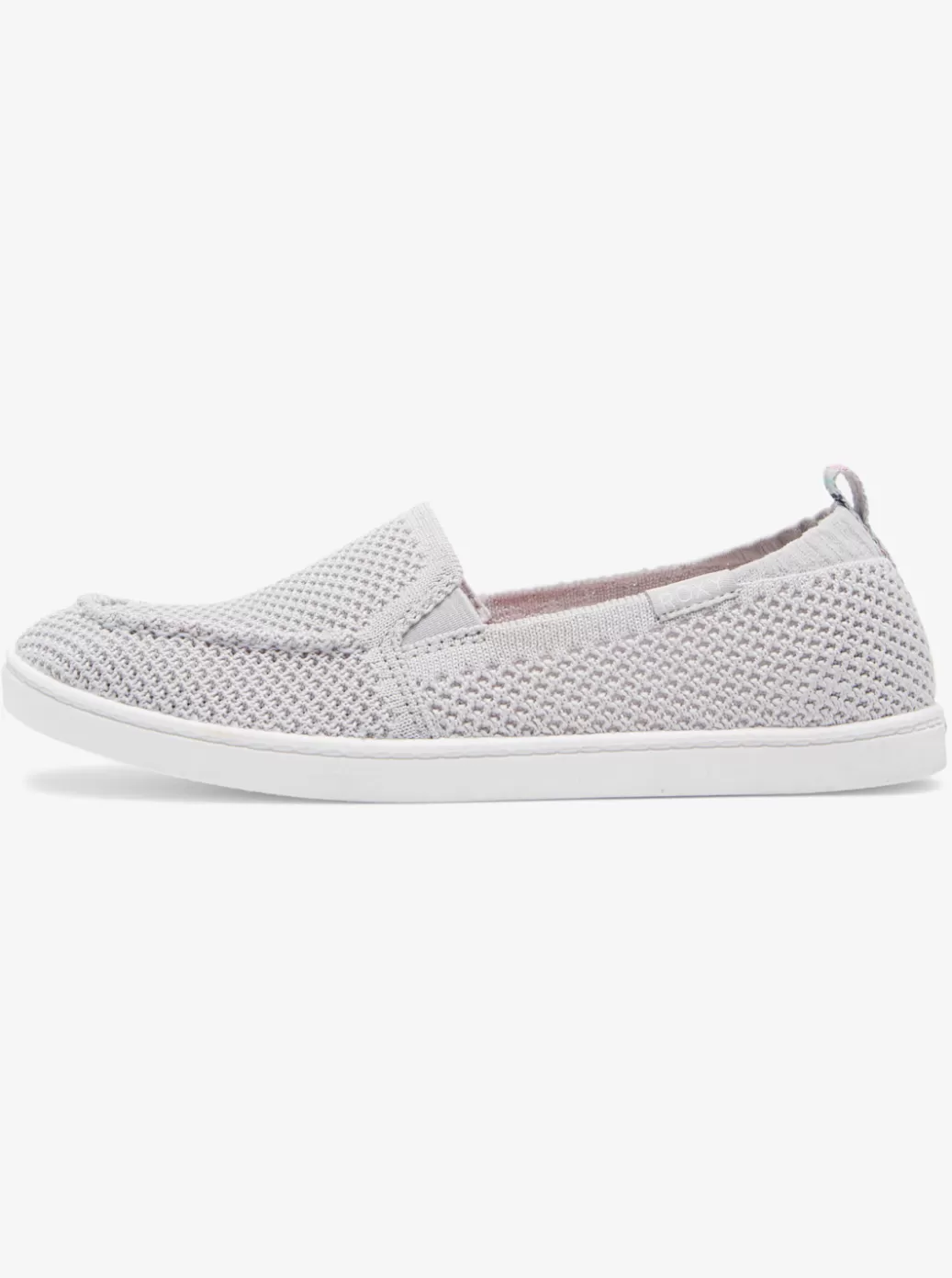 Sneakers | WOMEN ROXY Minnow Knit Slip-On Shoes Grey