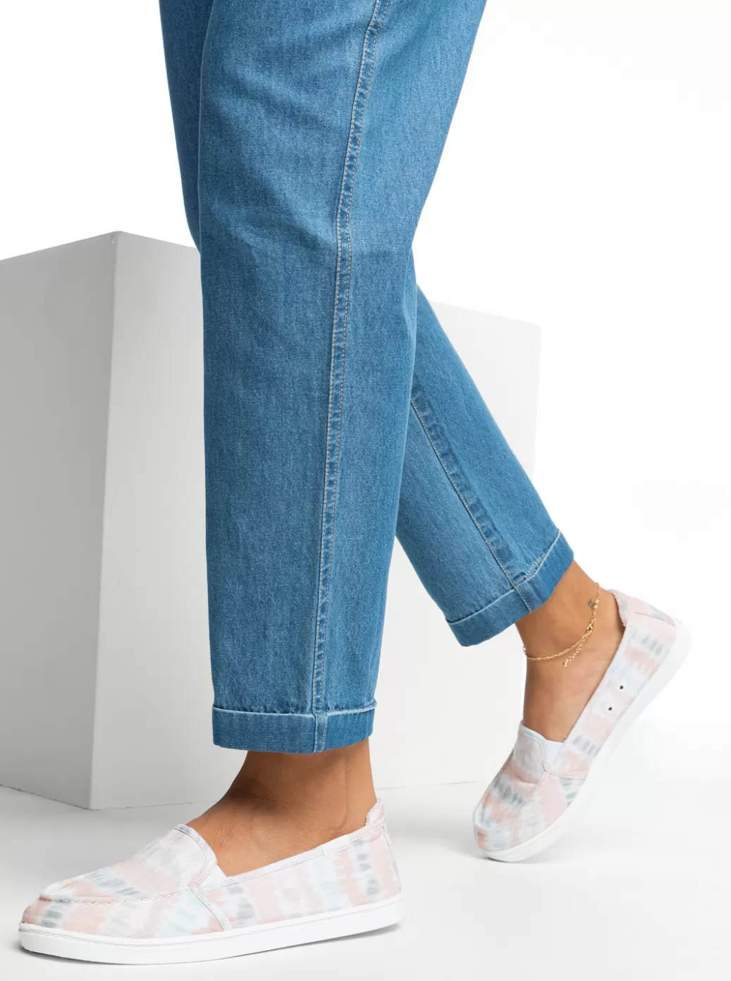 Sneakers | WOMEN ROXY Minnow Slip-On Shoes Grey Heather