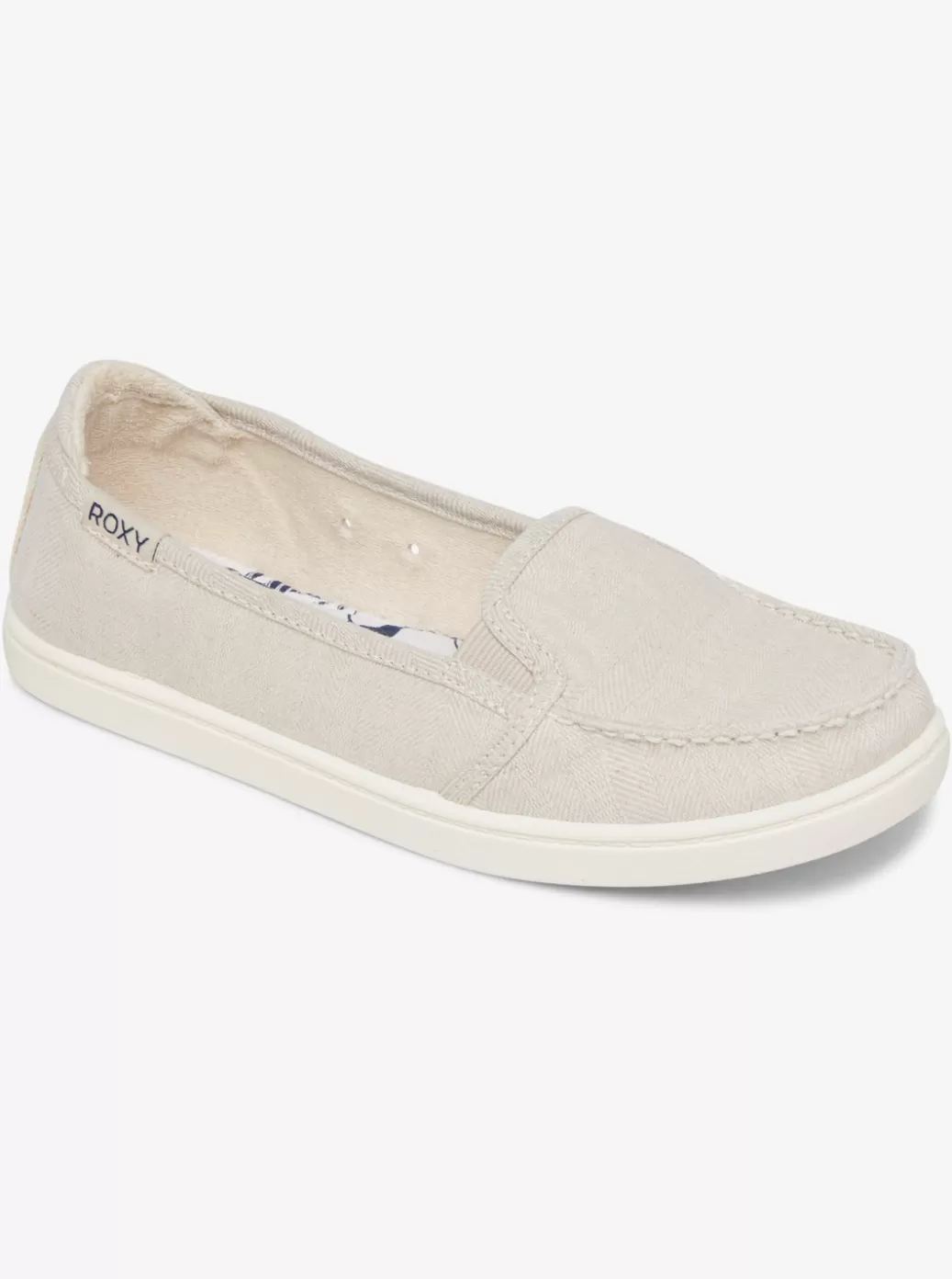Sneakers | WOMEN ROXY Minnow Slip-On Shoes Oatmeal