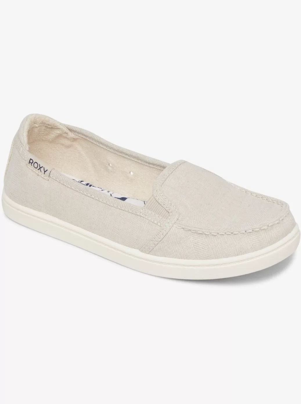 Sneakers | WOMEN ROXY Minnow Slip-On Shoes Oatmeal