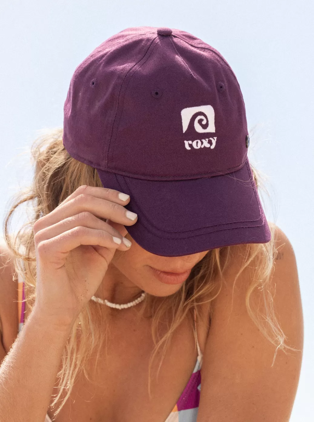 Hats | WOMEN ROXY Next Level Baseball Cap Raspberry Radiance