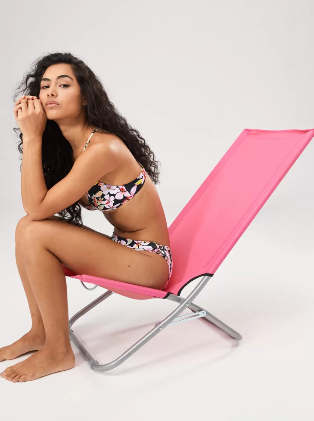 Bikini Tops | Bikinis | WOMEN ROXY Pants Beach Classics Ba Athl Triangle Bikini Top Anthracite New Life