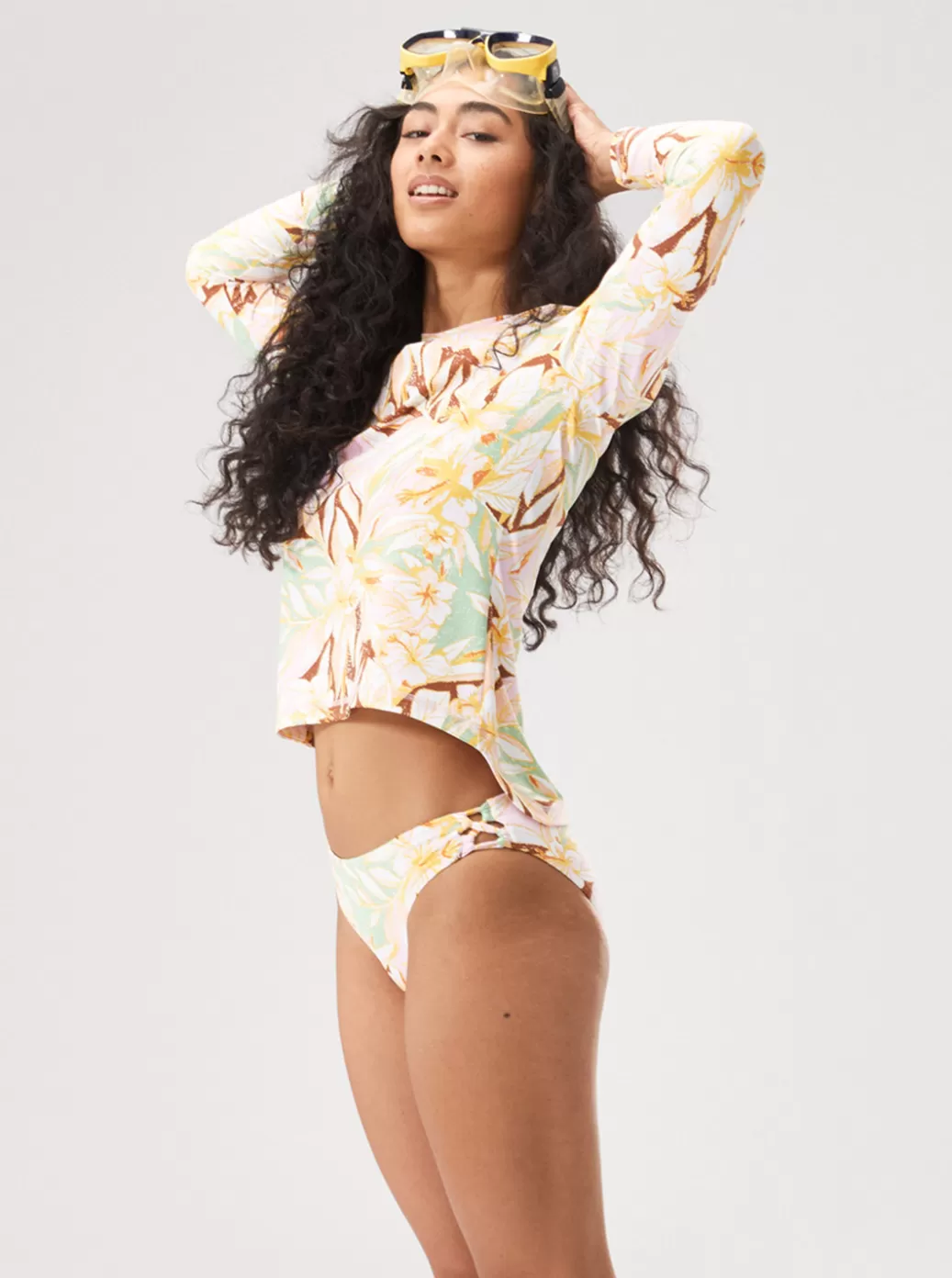 Bikini Bottoms | Bikinis | WOMEN ROXY Pants Beach Classics Strap Hipste Bikini Bottoms Quiet Green Coast 2 Coast