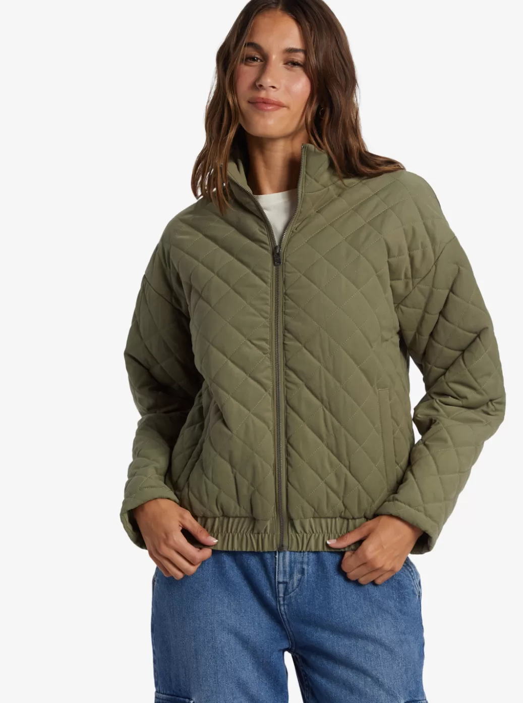 Jackets | WOMEN ROXY Path To Paradise Jackets Deep Lichen Green