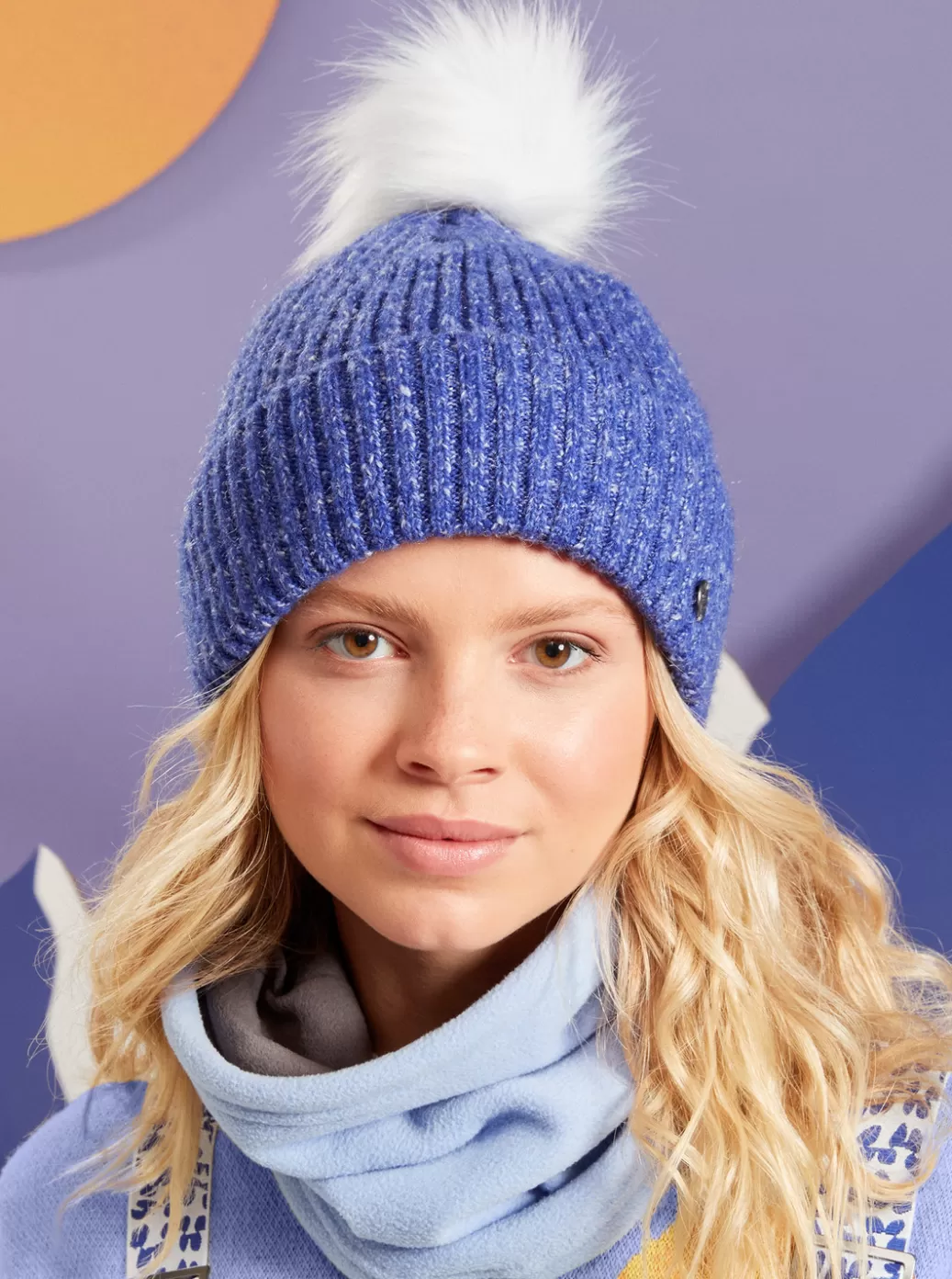 Snow Accessories | WOMEN ROXY Peak Chic Beanie Bluing