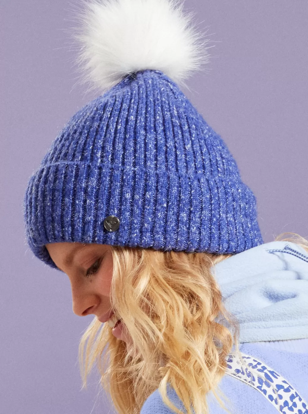Snow Accessories | WOMEN ROXY Peak Chic Beanie Bluing