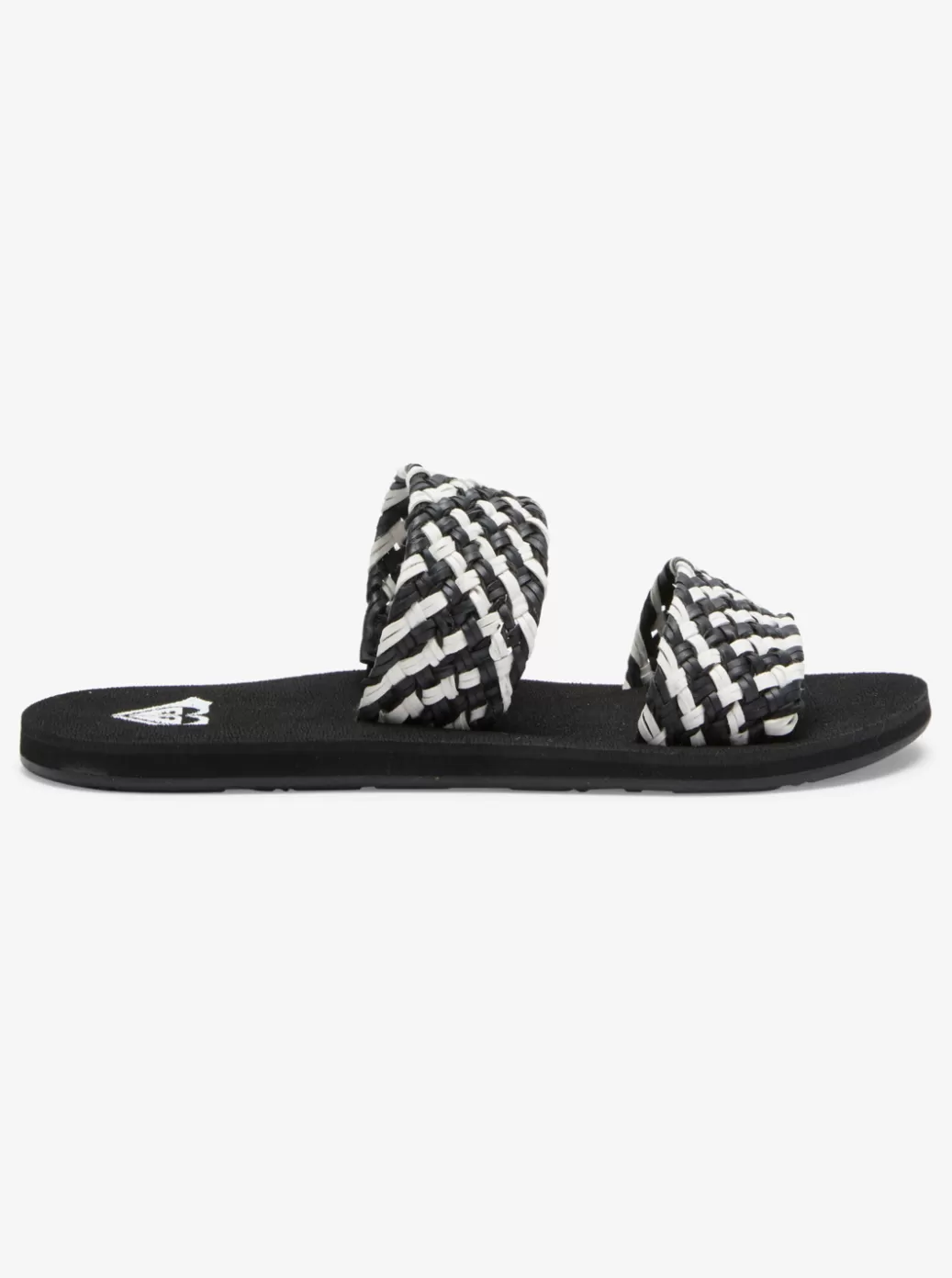 Sandals | WOMEN ROXY Porto Slide Slider Sandals Black/white
