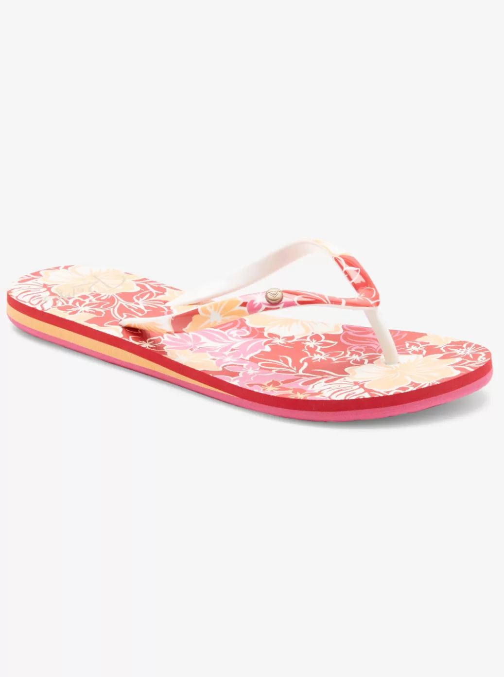 Flip Flops | WOMEN ROXY Portofino Flip-Flops True Red/yellow