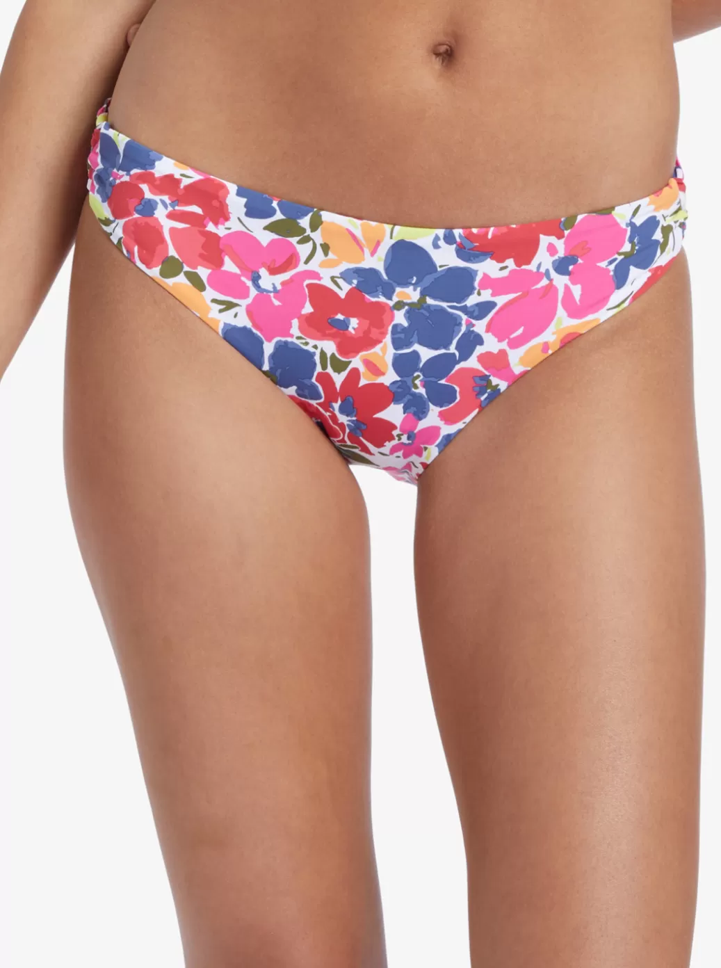 Bikini Bottoms | Bikinis | WOMEN ROXY Printed Beach Classics Hipster Bikini Bottoms Bloomin Babe - Swim