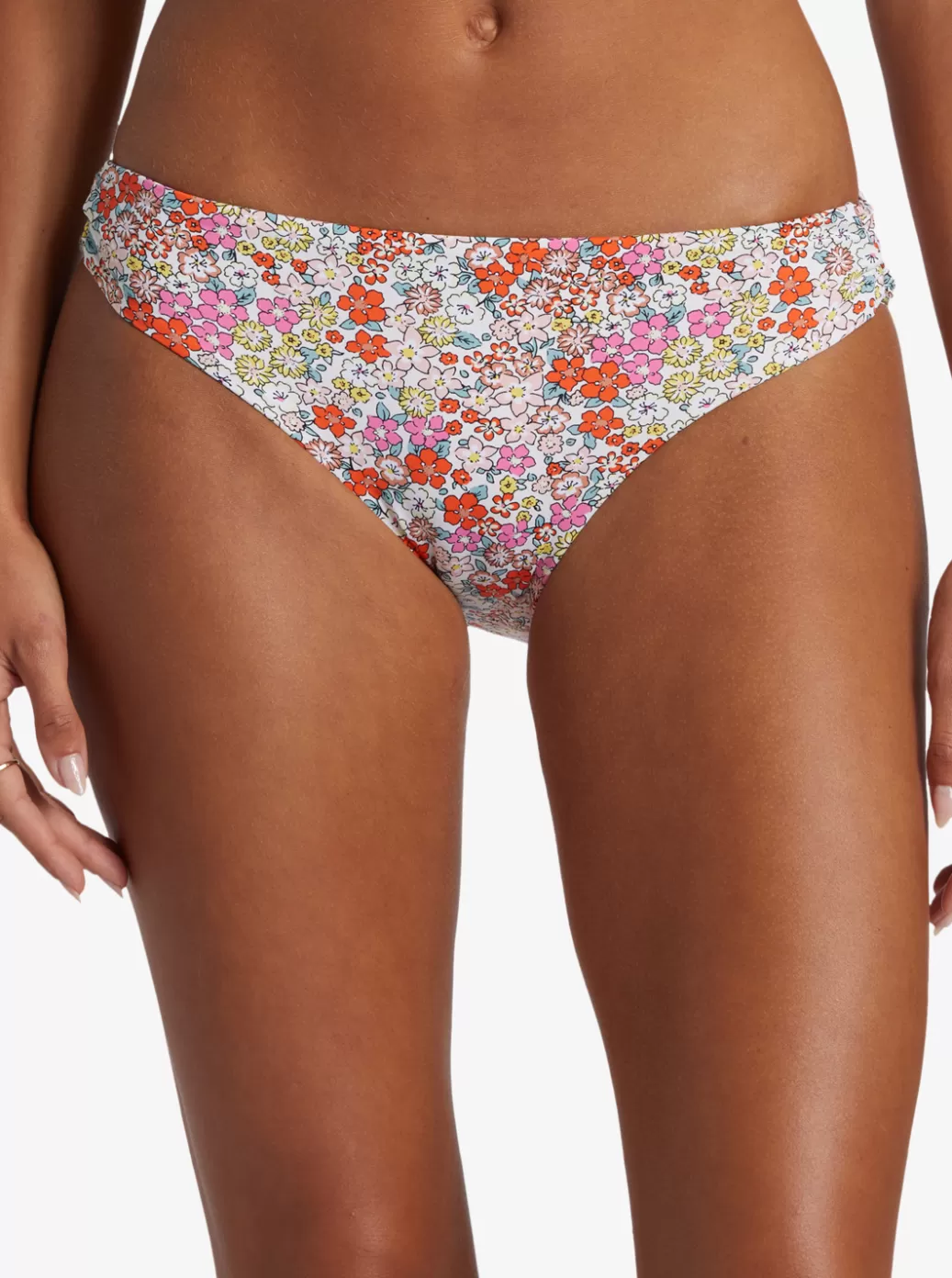 Bikini Bottoms | Bikinis | WOMEN ROXY Printed Beach Classics Hipster Bikini Bottoms Tiger Lily Autumn Ditsy