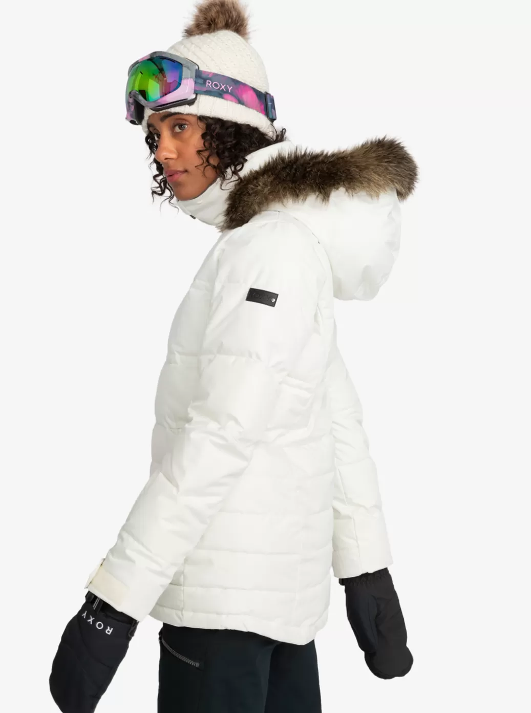 Snow Jackets | WOMEN ROXY Quinn Technical Snow Jacket Egret