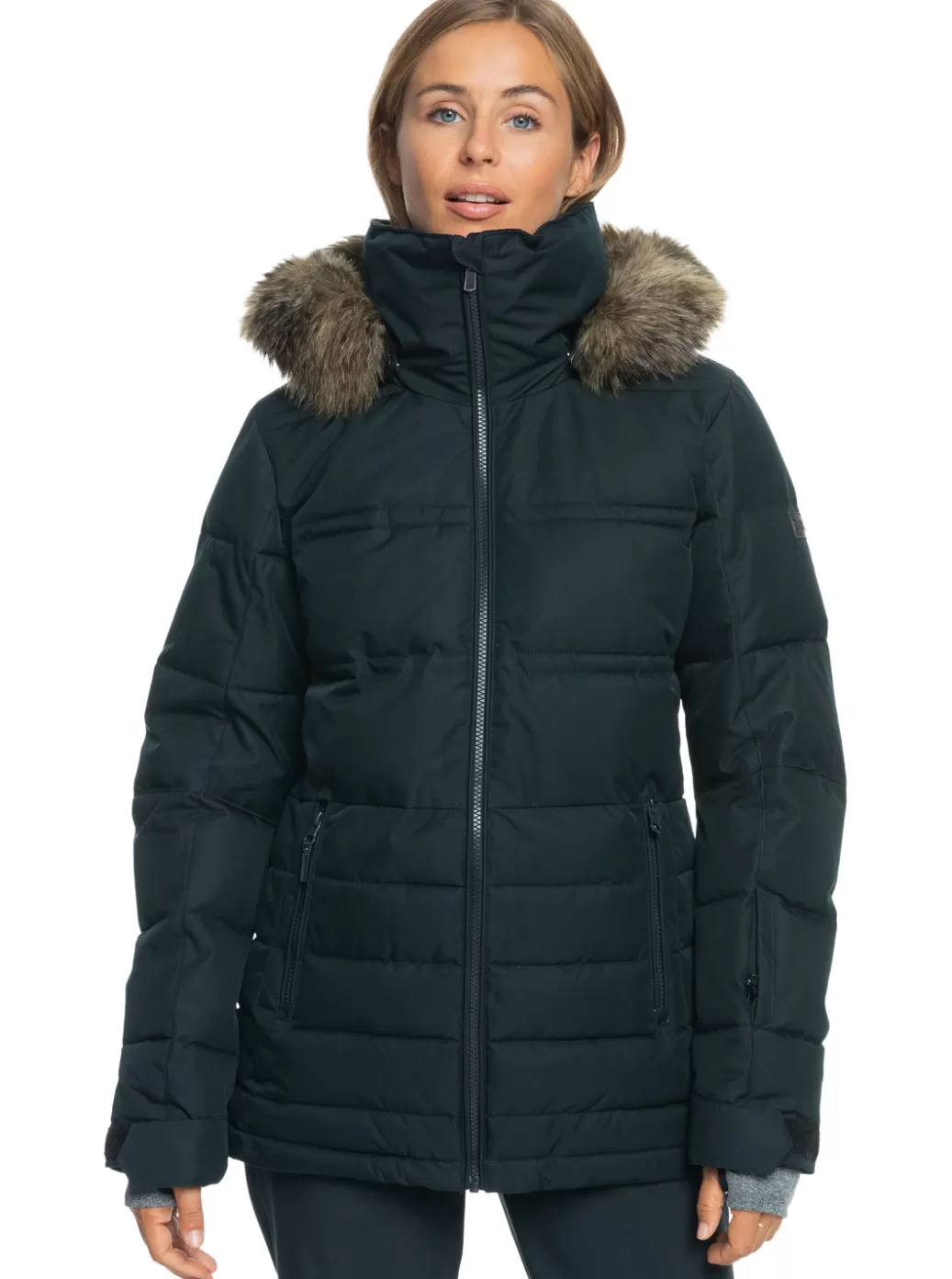 Snow Jackets | WOMEN ROXY Quinn Technical Snow Jacket True Black
