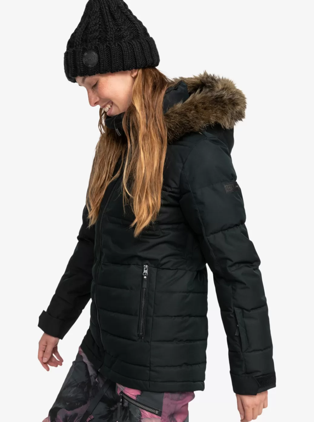 Snow Jackets | WOMEN ROXY Quinn Technical Snow Jacket True Black