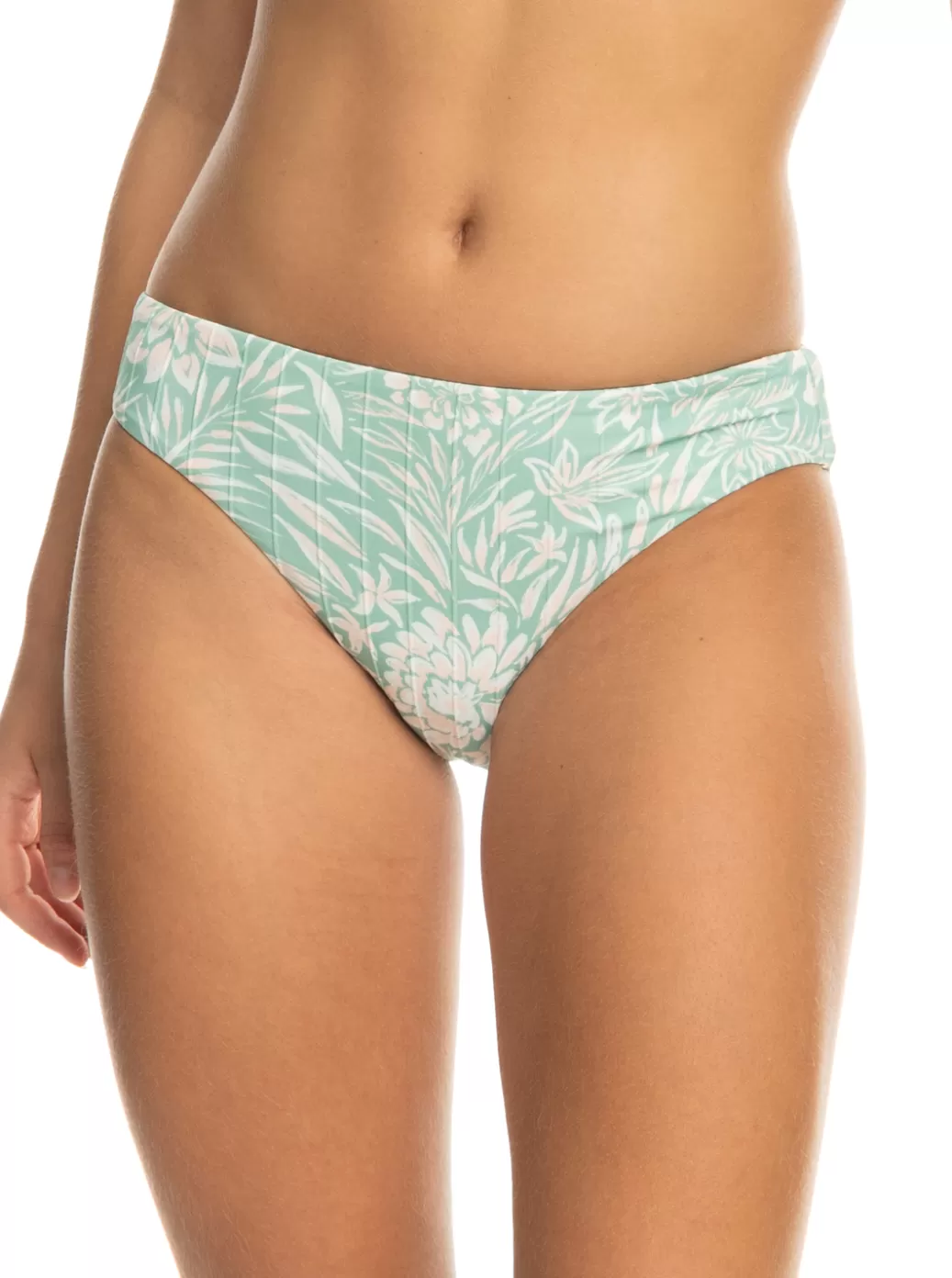 Bikini Bottoms | Bikinis | WOMEN ROXY Rib Love The Comber Bikini Bottoms Blue Surf Planao Apparel