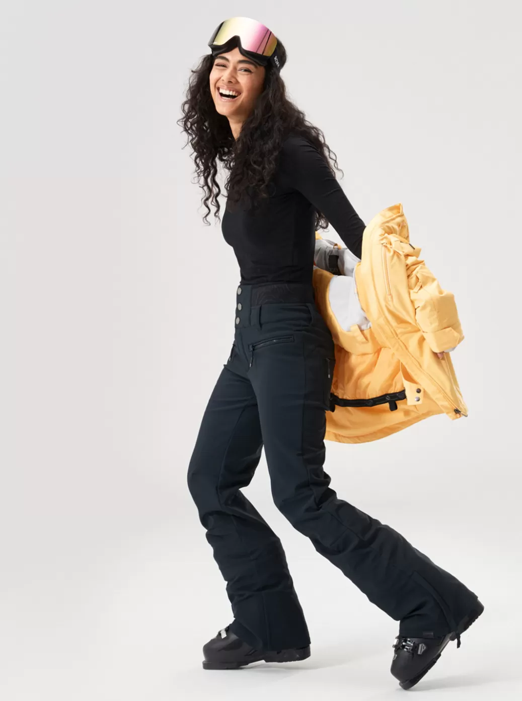 Snow Pants | WOMEN ROXY Rising High Technical Snow Pants True Black