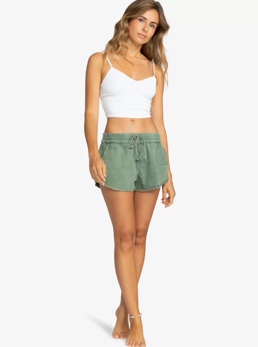 Tops | WOMEN ROXY Brami 2 Halter Top Snow White