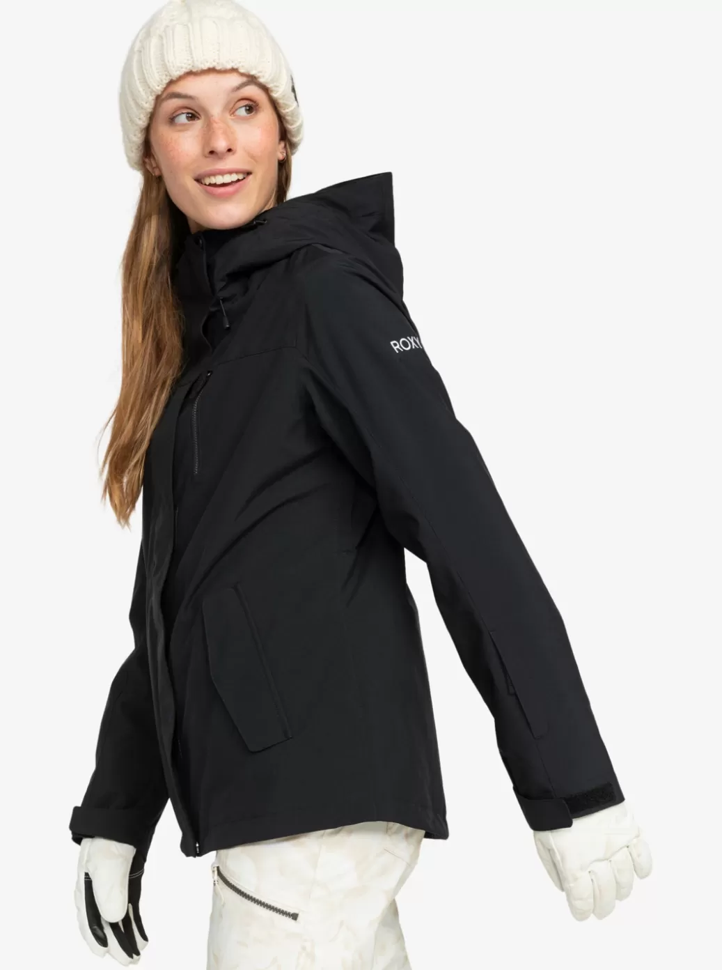 Snow Jackets | WOMEN ROXY Jetty 3-in-1 Technical Snow Jacket True Black