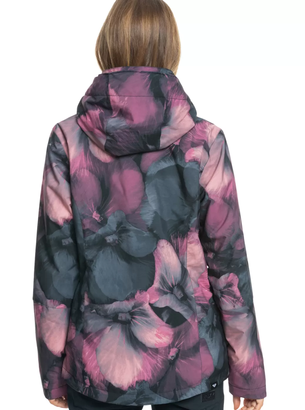 Snow Jackets | WOMEN ROXY Jetty Technical Snow Jacket True Black Pansy Pansy