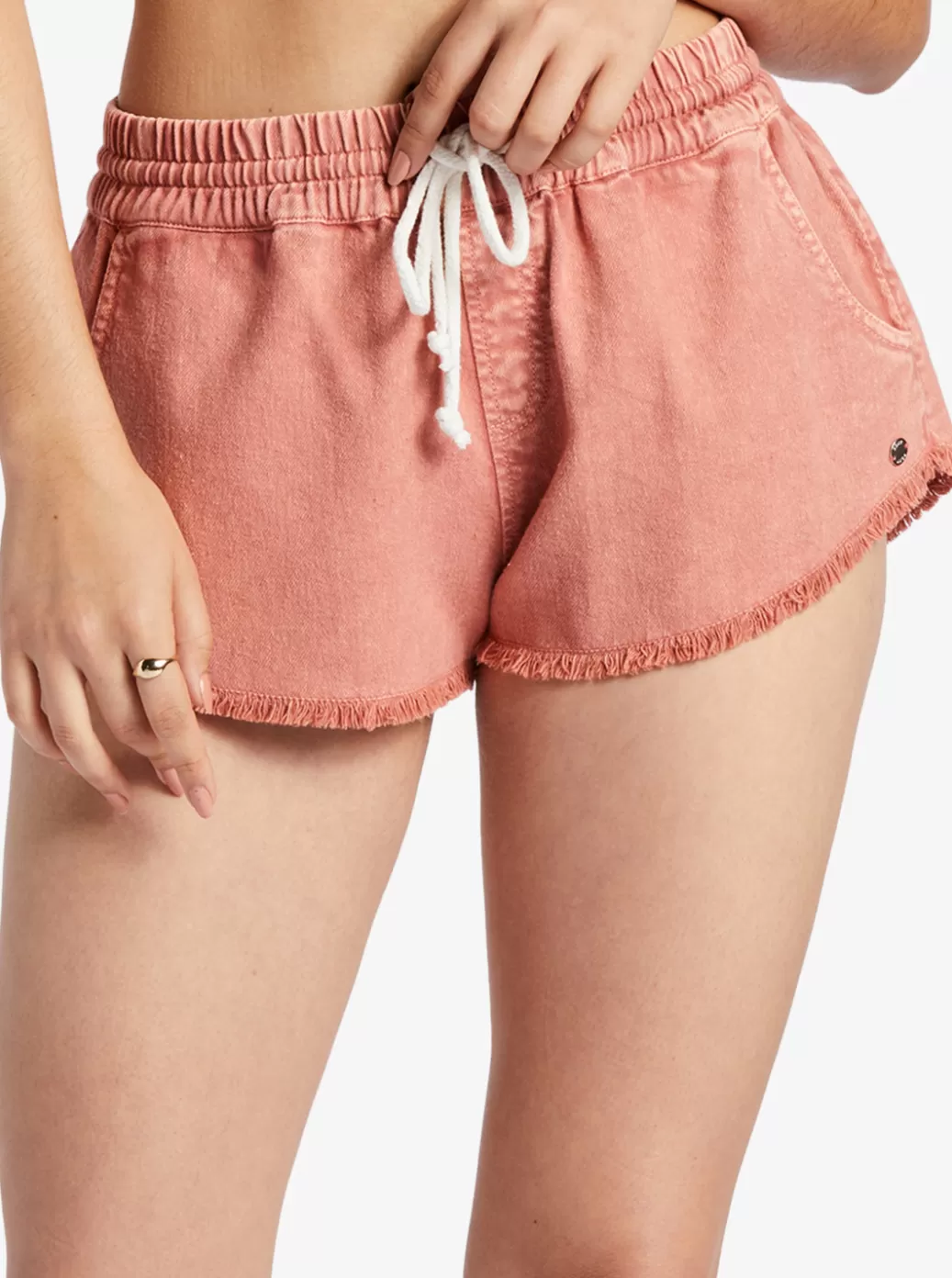 Shorts | WOMEN ROXY Scenic Route Elastic Shorts Cedar Wood