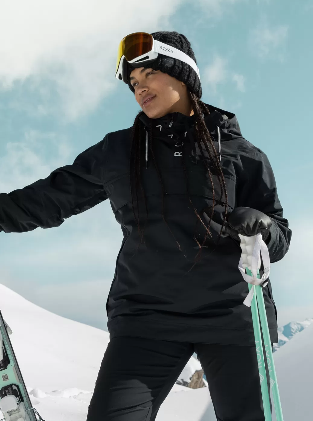 Hydrosmart | Snow Jackets | WOMEN ROXY Shelter Technical Snow Jacket True Black
