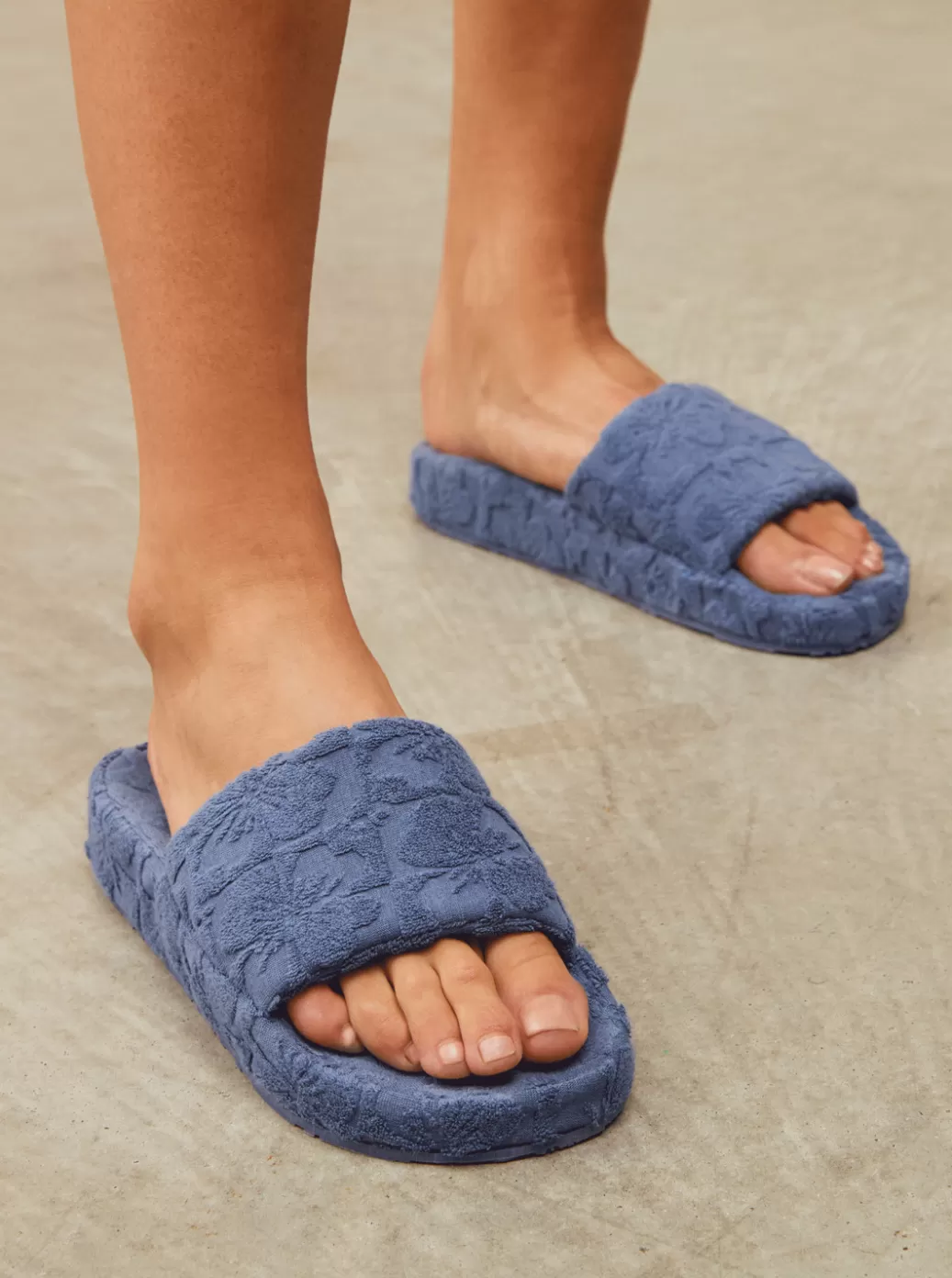 Sandals | WOMEN ROXY Slippy Sandals Blue Indigo