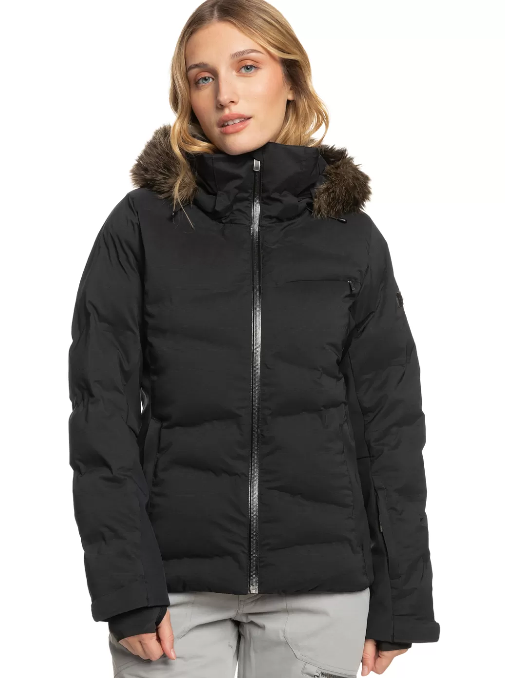 Hydrosmart | Snow Jackets | WOMEN ROXY Snowstorm Technical Snow Jacket True Black