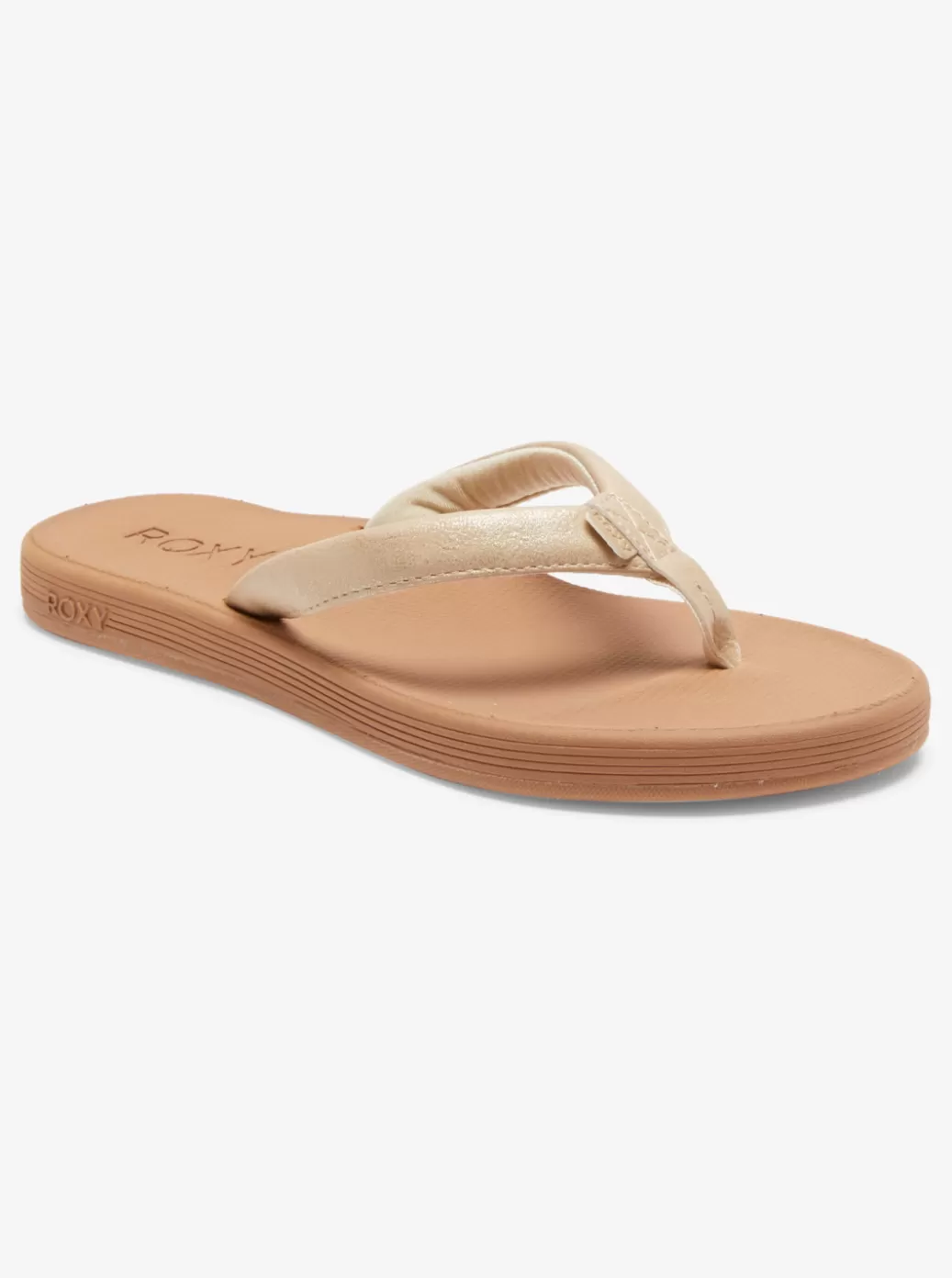 Flip Flops | WOMEN ROXY Solana Sandals Gold